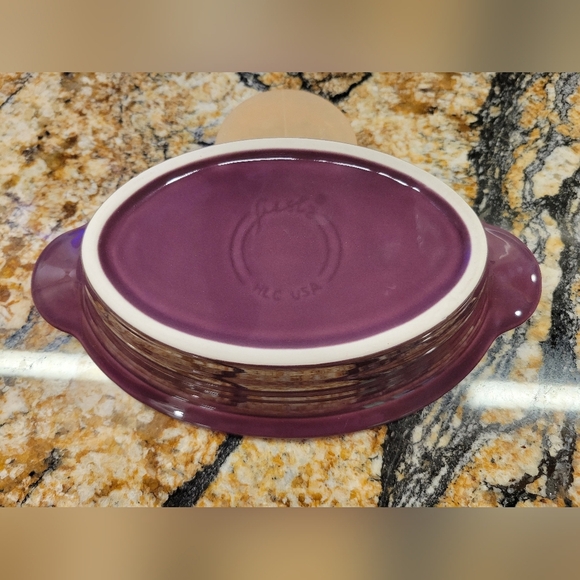 Fiesta 9 1/8 Inch Oval Individual Casserole 13 OZ Heather - Picture 2 of 2